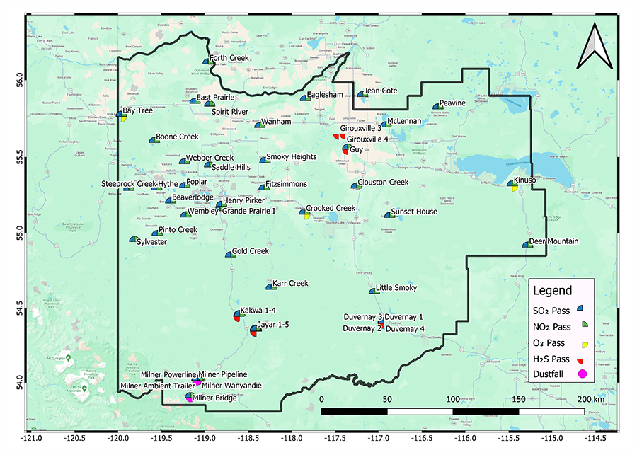 PAZA Region Overview Map